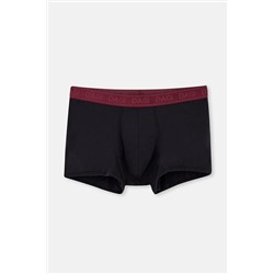 Dagi Siyah 4210 3'Lü Düz Mıcro Modal Boxer