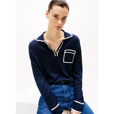 Женский трикотажный кардиган ТОММИ ХИЛФИГЕ*Р