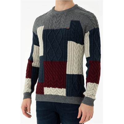 Erkek Gri Melanj Kazak