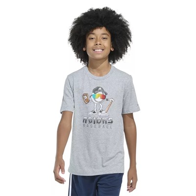 Аdidas Big Boys Short-Sleeve Stunner Baseball Graphic T-Shirt