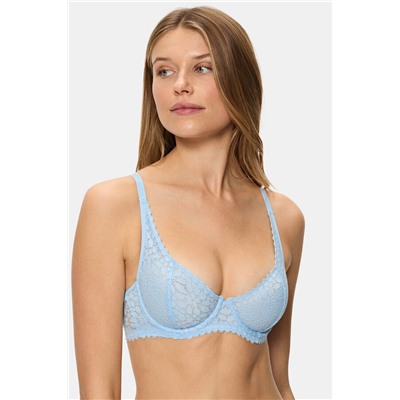 Sujetador con aros y encaje