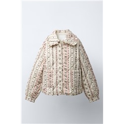 PRINTED PADDED JACKET