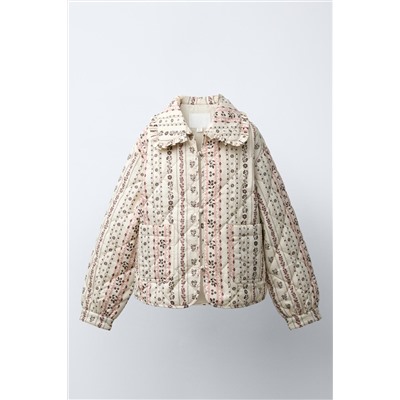 PRINTED PADDED JACKET