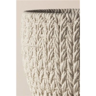 Dolly Saksı - Ekru - 11 cm