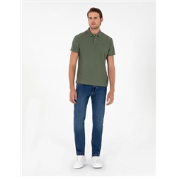 Haki Slim Fit Tişört