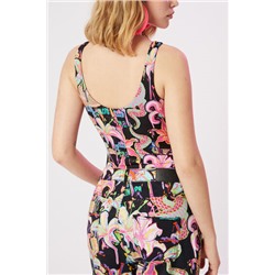 Body estampado floral