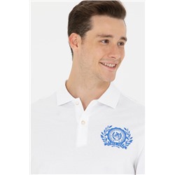 Erkek Beyaz Polo Yaka Tişört