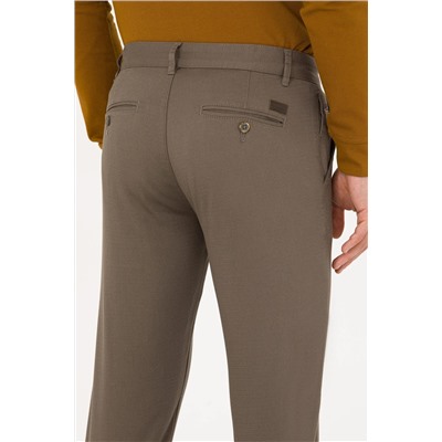 Erkek Vizon Kanvas Pantolon