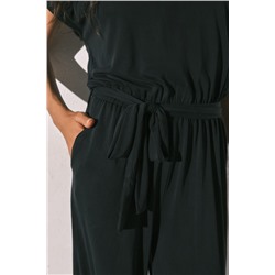 Mono largo fluido negro