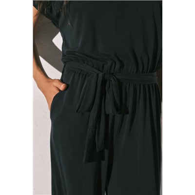 Mono largo fluido negro