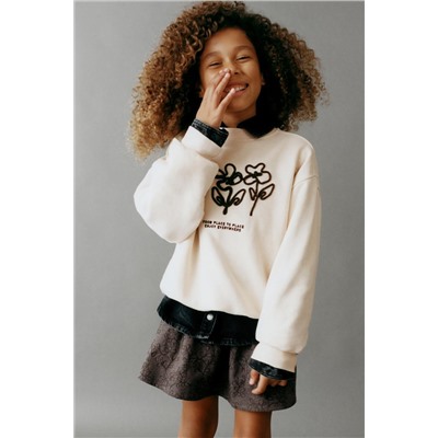 SUDADERA BORDADO CORDÓN