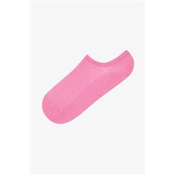Penti Colorful Rib 3lü Turuncu Pembe Sneaker Çorap