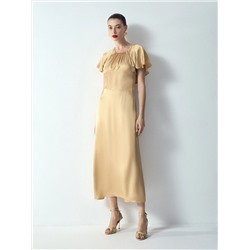 Платье миди из 100% вискозы, PL1612/gossy