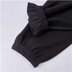 Брюки с эластичной резинкой на талии с буквенным принтом СК