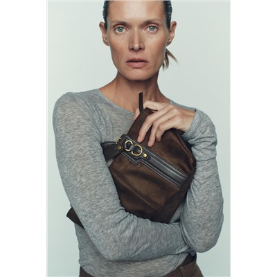 BOLSO MINI SHOPPER ANILLAS