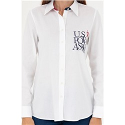 Kadın Beyaz Uzun Kollu Gömlek