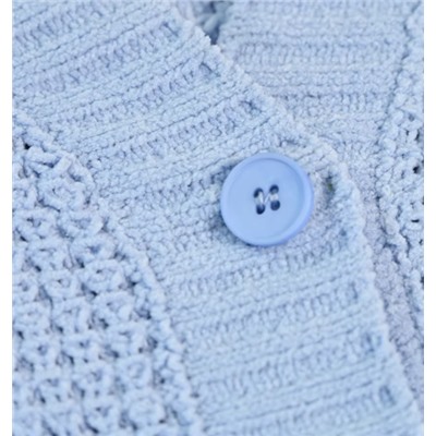 Cвободный  вязаный кардиган