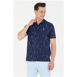 Erkek Lacivert Polo Yaka Tişört