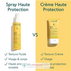 Caudalie Vinosun Protect - SPF30 - Crème Solaire Haute Protection 50ml