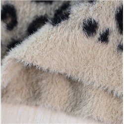 Жаккардовый свитер с леопардовым принтом ЗАР*А