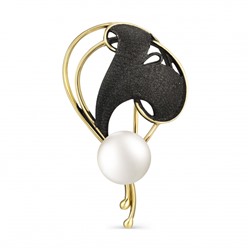 Брошь серебряная 925 арт.56828Y1B