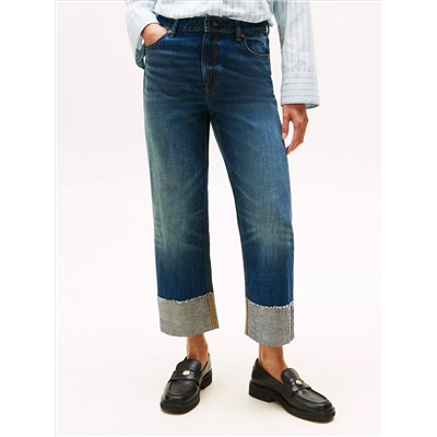 High-Rise Relaxed Straight Jean