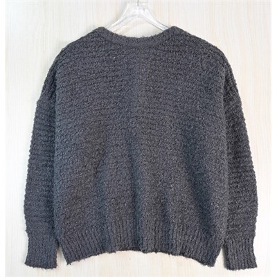 Женская свободная трикотажная кофта