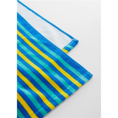 Toalla playa rayas multicolor