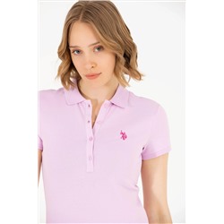 Kadın Manolya Basic Polo Yaka Tişört