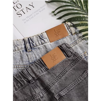 Джинсы для девочек с вырезом