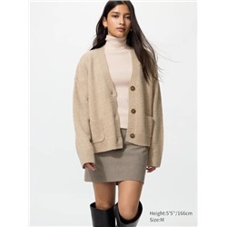 Soufflé Yarn Short Cardigan