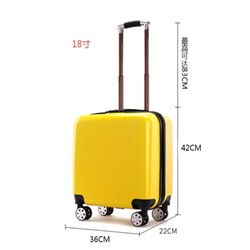 Пластиковый чемодан