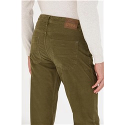 Erkek Haki Kanvas Pantolon