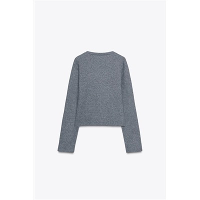 SOFT BUTTON CARDIGAN