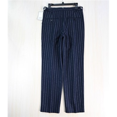 Женские шерстяные брюки с высокой талией Н*М