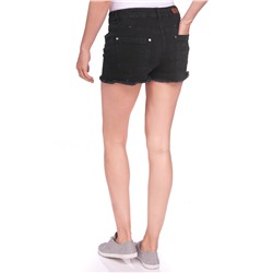 Damen Jeansshorts mit Fransen
