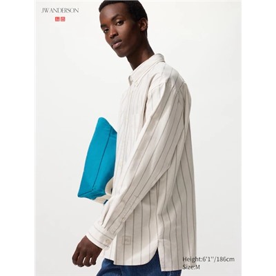 Camisa oxford oversize rayas