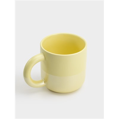 Кружка, 350 мл, лимонная, Горизонт