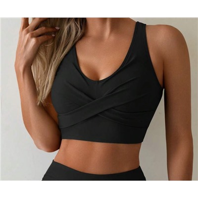 New Stylish Separate Swimwear, Sexy Criss-Cross Ruched Bikini For Women Vacation Beach Summer