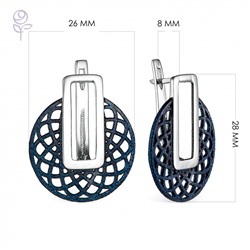 Серьги серебро 52920SU