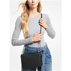 Jet Set Large Logo Crossbody Bag