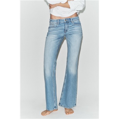 TRF BOOTCUT LOW-RISE JEANS