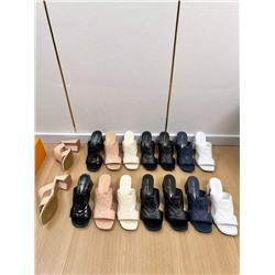 Новейшая серия 2026  Женские шлепки с тиснением на толстом каблуке  ЛУ*И ВЬЕТО*Н