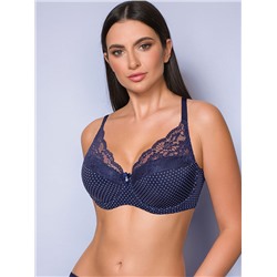 Бюстгальтер 8085 Scarlett Синий Albina_L сшивная Albina L
