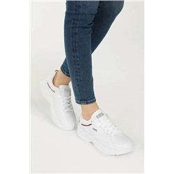 U.S. Polo Assn. Tracey Wmn 3fx Beyaz Kadın Sneaker Spor Ayakkabı TRACEY WMN 3FX