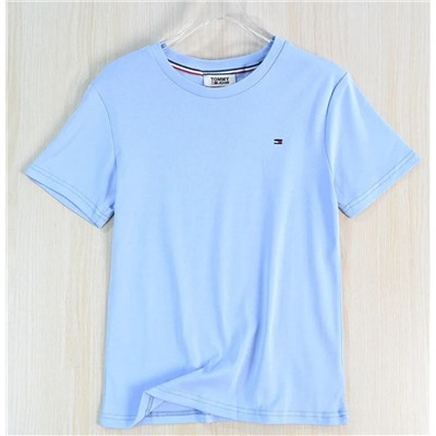 Повседневная хлопковая свободная прямая футболка ТОММИ ДЖИН*С