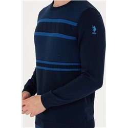 Erkek Lacivert Kazak