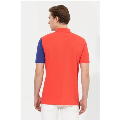 Erkek Kırmızı Polo Yaka Tişört