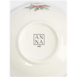 Салатник, 16х6 см, 420 мл, керамика D, красный, Лошадка, Festival