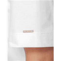 Свободная футболка из премиального хлопка с эластаном